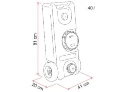 Fiamma 40F Roll-Tank Schoonwatertank