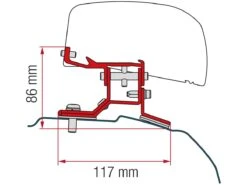 Fiamma Adapter F40Van Ford Custom L2