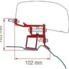 Fiamma Adapter F40Van Mercedes V Class -Fiamma fiamma adapter f40 mercedes v class ecommerce fbd1