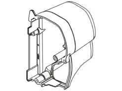 Fiamma Eindkap Cassette Rechts F45S 2020 Polar White