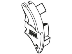 Fiamma Eindkap Voorlijst Links F65S - White