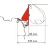 Fiamma F35 Adapter Combi Rail Bracket -Fiamma fiamma f35 vw t5 t6 combi rail bracket ecommerce 7628