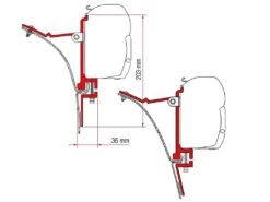Fiamma F45 Adapter Van