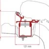 Fiamma F80/F65 Adapter Crafter L3H3 >2017