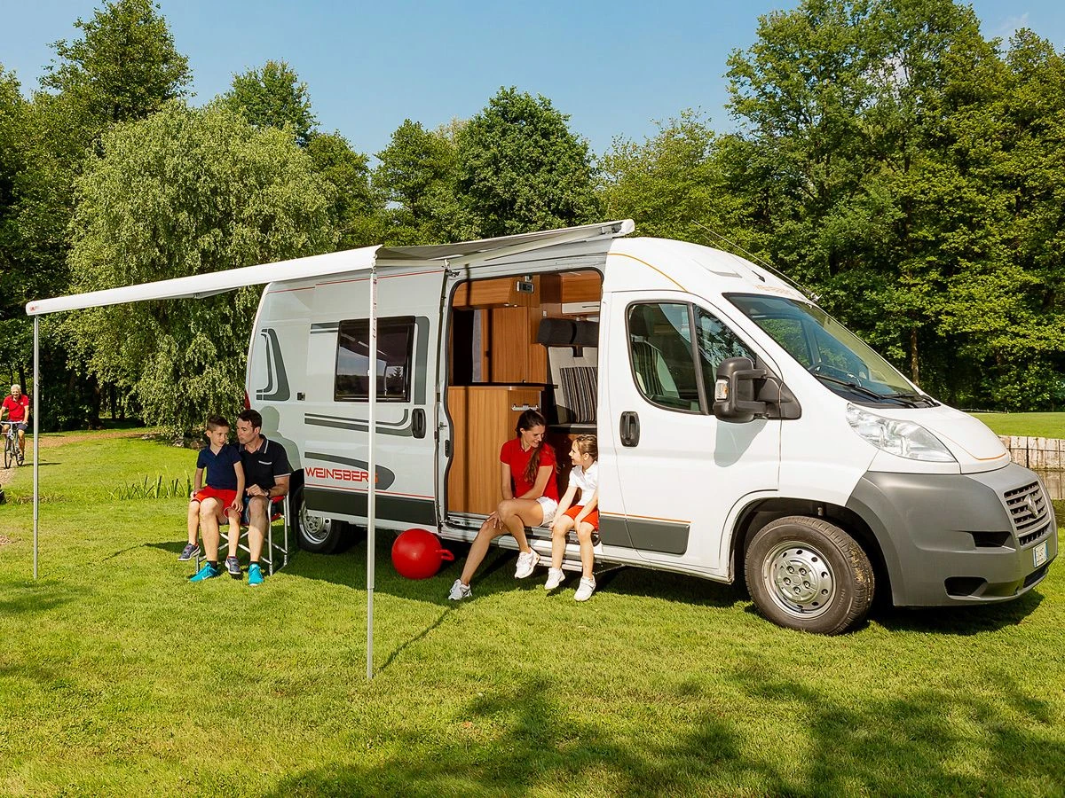 Fiamma F80s Deep Black 370 Royal Grey Cassetteluifel 5 Fiamma F80s Deep Black 370 Royal Grey Cassetteluifel - Afbeelding 3