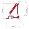 Fiamma F45 Adapter Fiat Ducato Jumper Boxer High Roof Na 1994 Voor 06-2006 -Fiamma fiamma kit fiat ducato high roof na 1994 voor 06 2006 ecommerce 33b3