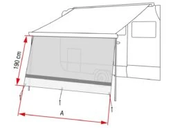Fiamma Sun View XL Grey Voorwand 425 -Fiamma fiamma sun view xl grey 4 ecommerce ef7c 13 6